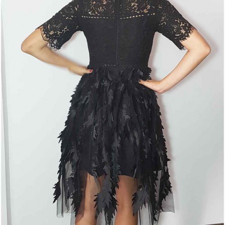 Lace black dress Sanya