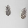Golden pineapple earrings