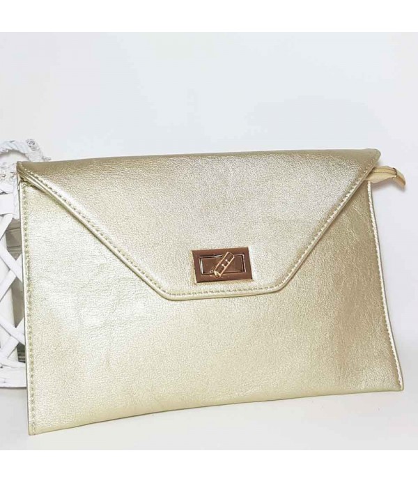 Golden hand Bag Style Envelope