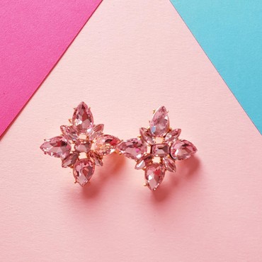 Earrings Casandra Pink